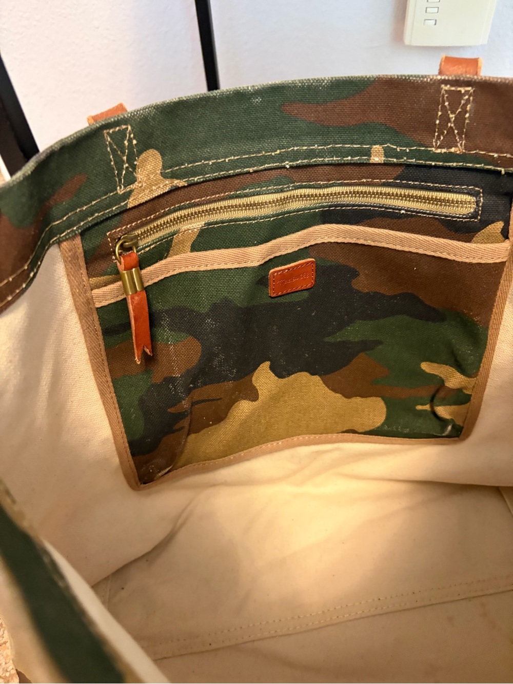 Madewell Canvas Transport Tote - Picture 4 of 7
